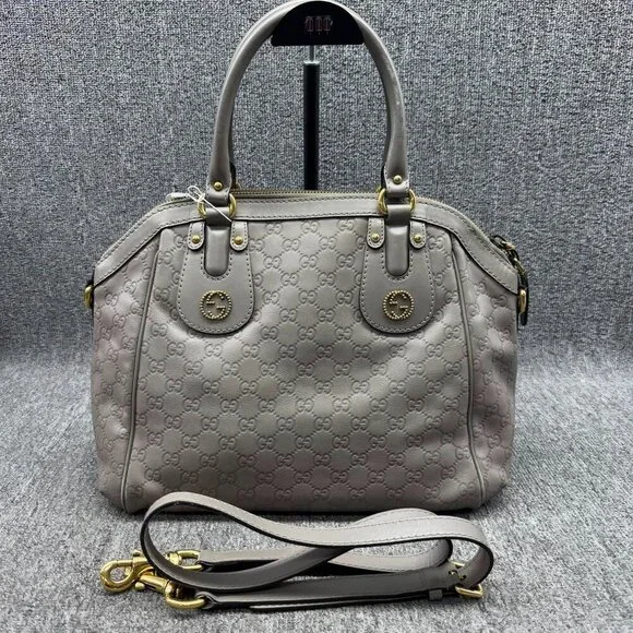 Gucci Guccissima Scarlett Leather Hand Bag 357-020425